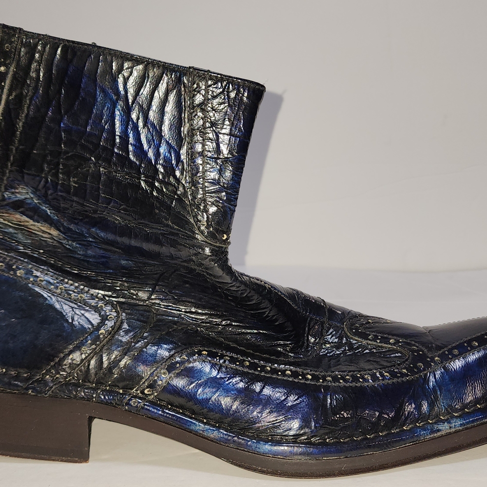 Men's Elegant Black Leather Boots